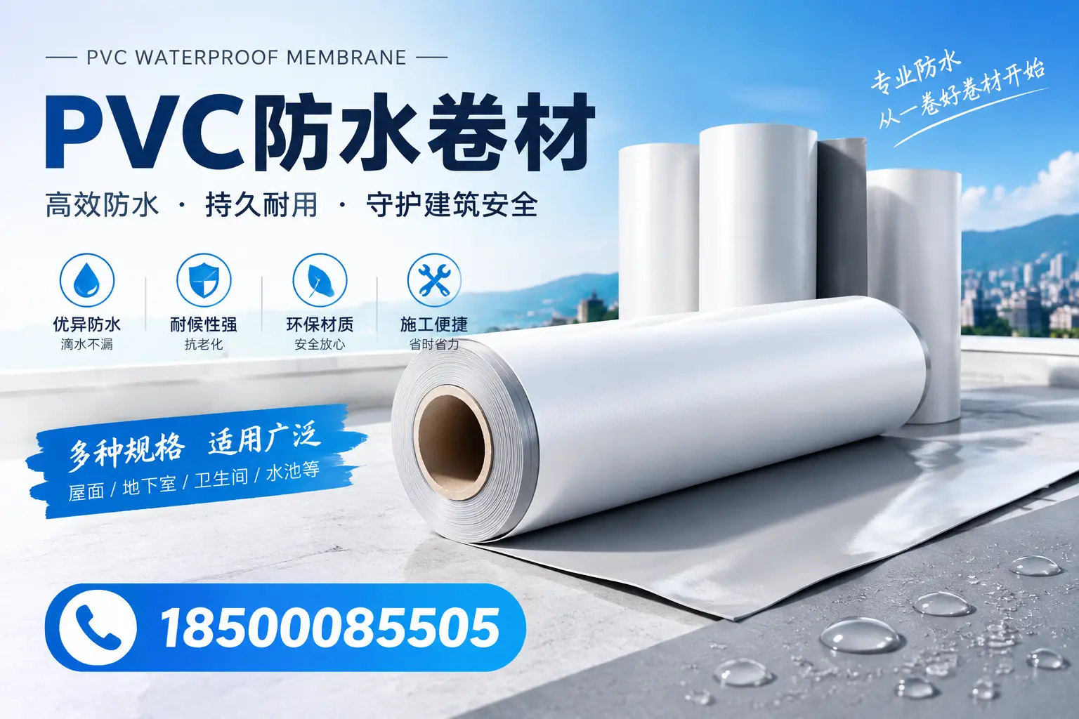 如何选择适合的PVC防水卷材？专家为您解答海南的需求